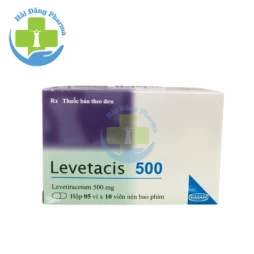 Levetacis 500 - Hộp 03 vỉ x 10 viên; Hộp 05 vỉ x 10 viên